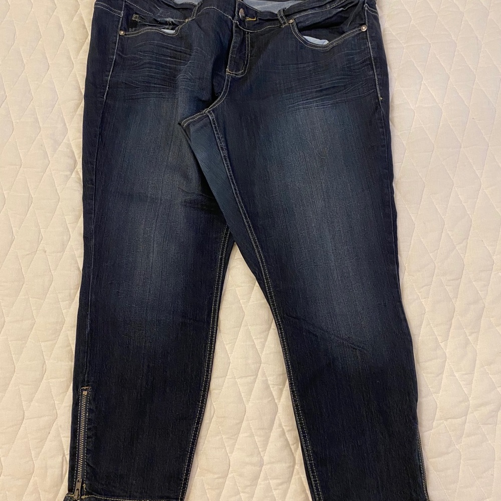 Torrid skinny Ankle length with zip pant